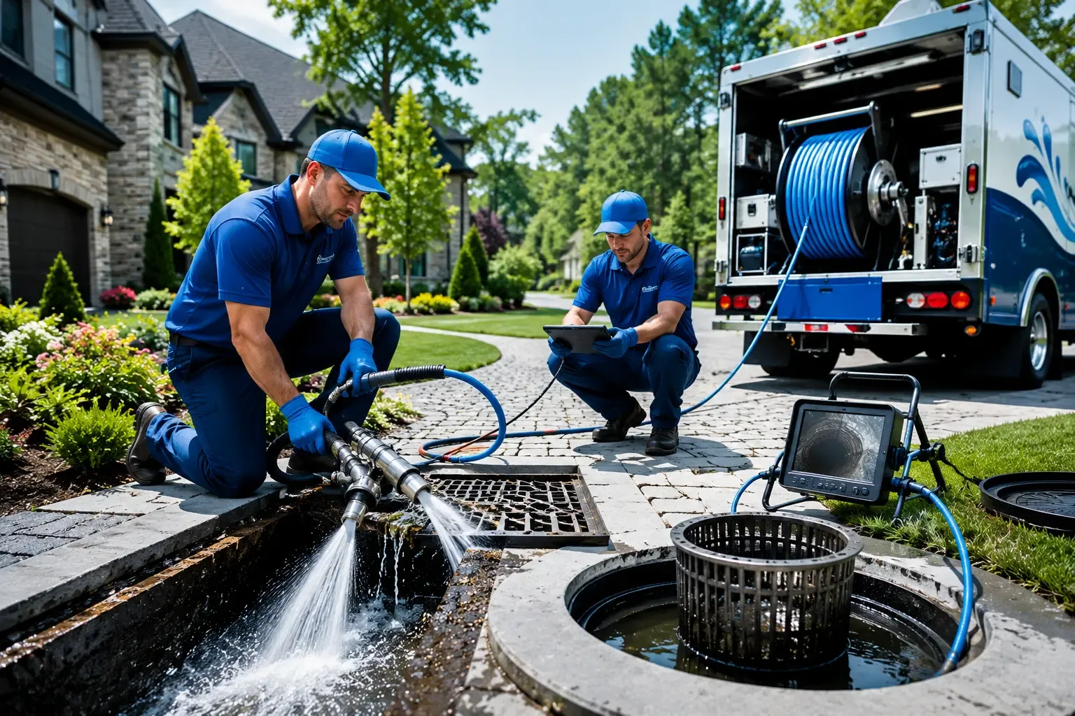 Local outdoor drain cleaning professionals in Tell City, IN